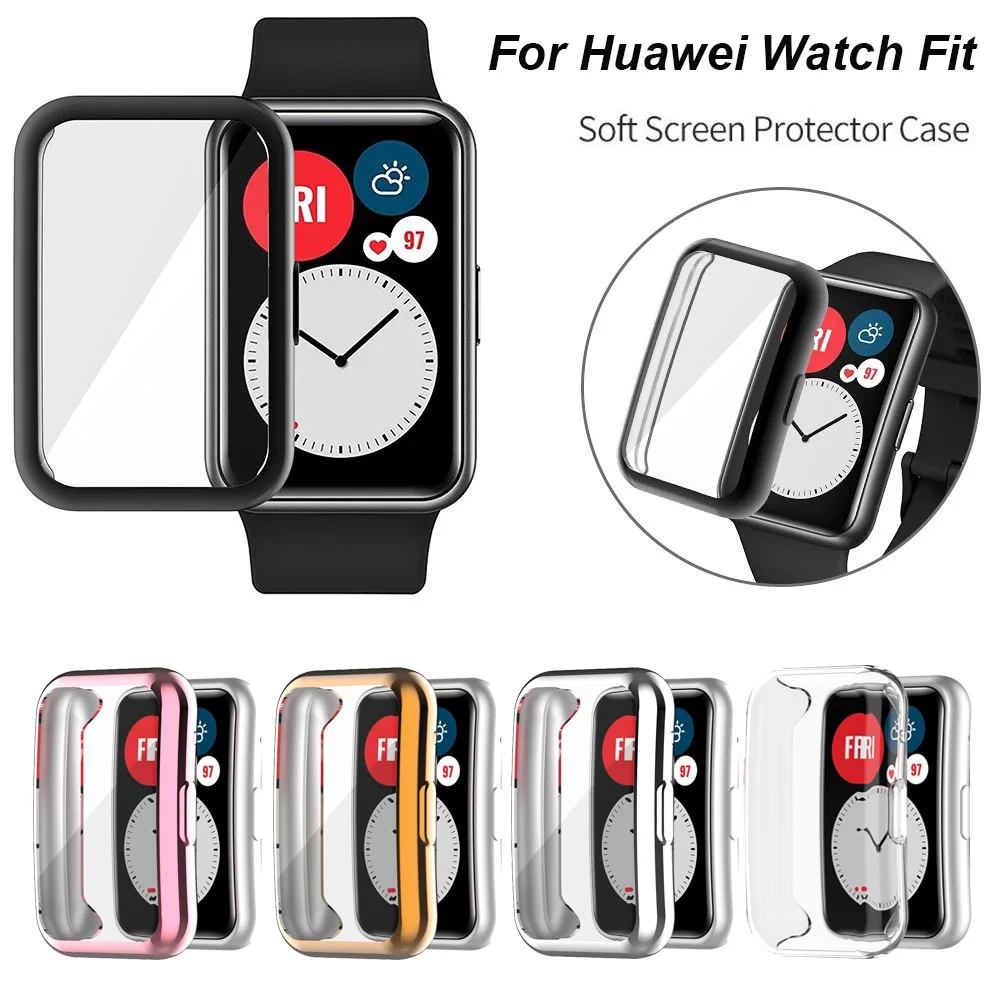 TPU Case For HUAWEI Watch Fit Band All-around Soft Ultra-Thin Screen Protector Cover Full Coverage Plating HUAWEI Fit Case
TPU Case For HUAWEI Watch Fit Band All-around Soft Ultra-Thin Screen Protector Cover Full Coverage Plating HUAWEI Fit Case