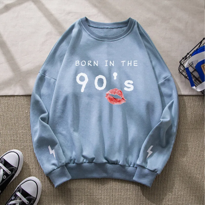 Women Pullover Sweatshirt Letter Print Female Sweatshirts Oversize Plus Size Drop-shoulder Long Sleeve Casual 2021 New Spring
Women Pullover Sweatshirt Letter Print Female Sweatshirts Oversize Plus Size Drop-shoulder Long Sleeve Casual 2021 New Spring