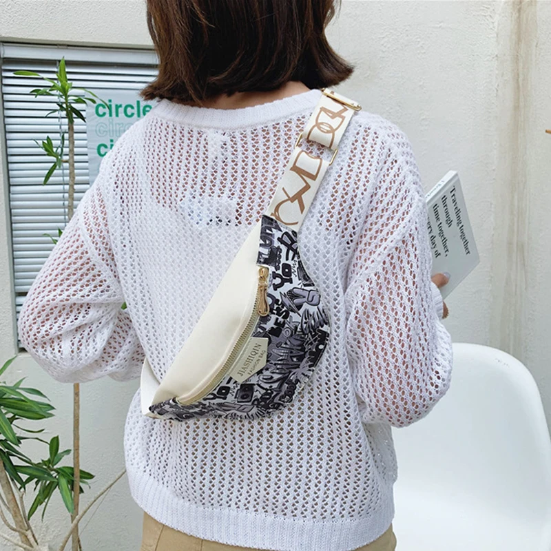 Women's Chest Pack Bag Hip Hop Graffiti Belt Bag Mini High Quality Crossbody Bags Female PU Leather Waist Bags Purse Pocket
Women's Chest Pack Bag Hip Hop Graffiti Belt Bag Mini High Quality Crossbody Bags Female PU Leather Waist Bags Purse Pocket