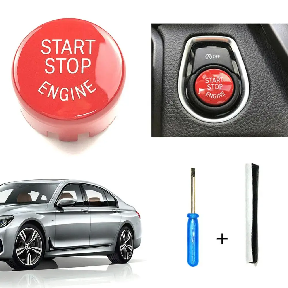 Фото Красная кнопка включения двигателя для BMW F20 F30 F10 F01 F25 - купить