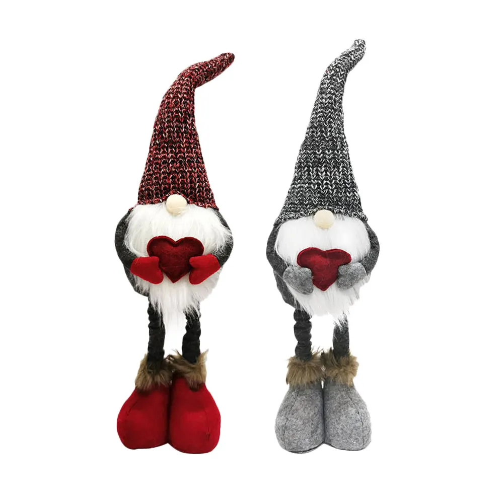2 PCS of Standing Mr. Gnome and Mrs. Gnome, Handmade Plush Dolls Cute Home Decoration Holiday Decorations Valentine's Day Gifts
2 PCS of Standing Mr. Gnome and Mrs. Gnome, Handmade Plush Dolls Cute Home Decoration Holiday Decorations Valentine's Day Gifts