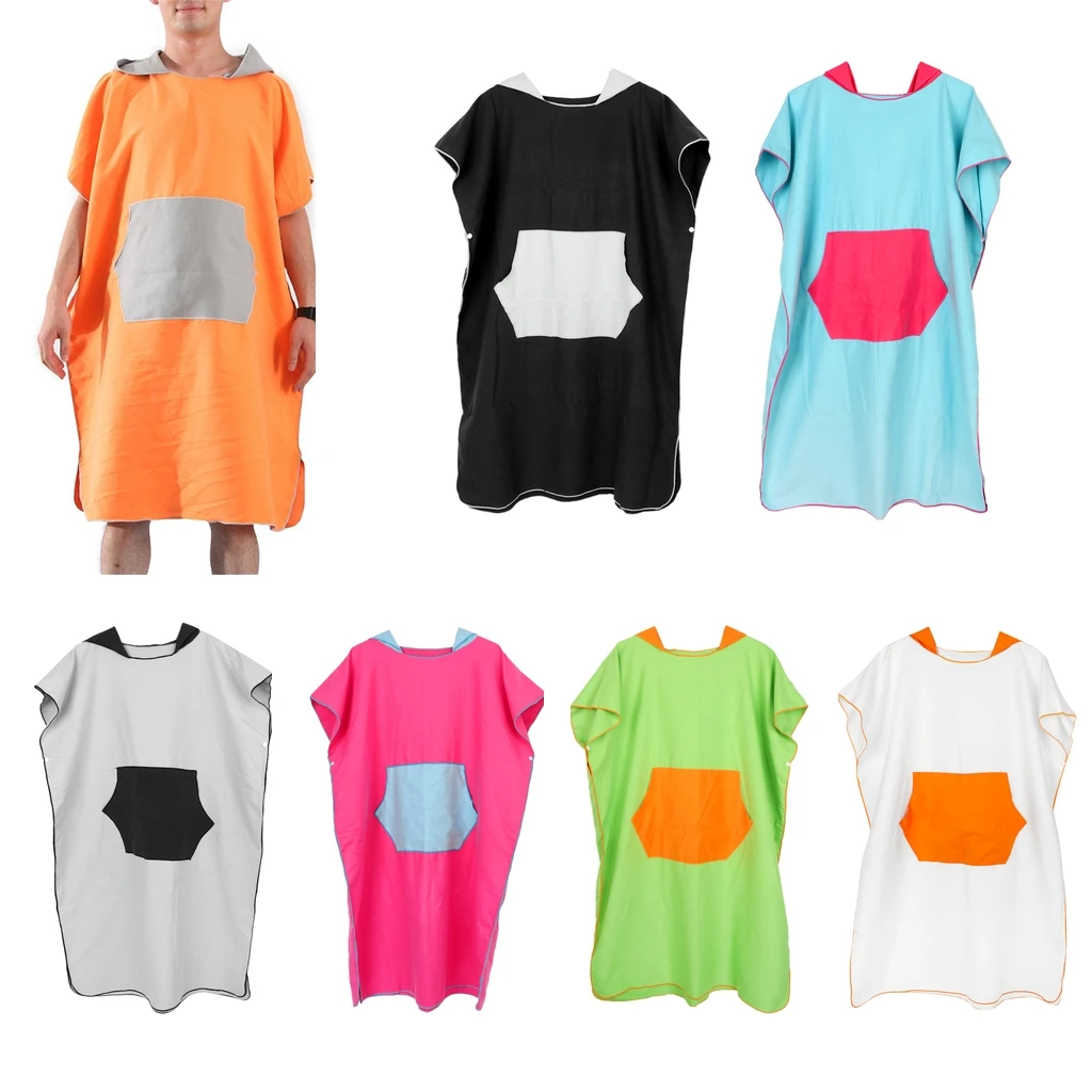 Adults Changing Robe with Pocket & Hood Poncho Towel for Holidays, Travel & Pool
Adults Changing Robe with Pocket & Hood Poncho Towel for Holidays, Travel & Pool