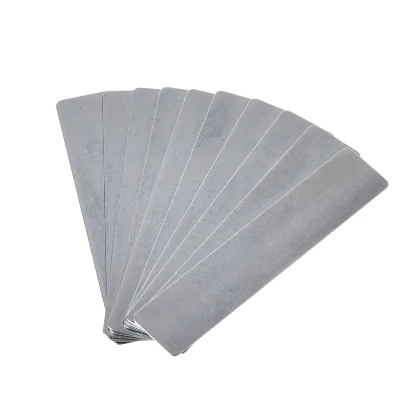 10pcs / Lot for Piston Compressor Valve High Quality Valve Plate 11*57mm Shrapnel Gasket Air Compressor Spare Paper
10pcs / Lot for Piston Compressor Valve High Quality Valve Plate 11*57mm Shrapnel Gasket Air Compressor Spare Paper