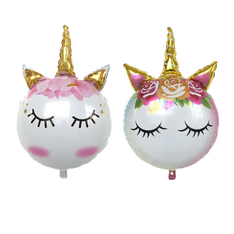 1pcs 60*90cm Shaped Large Cartoon Unicorn Head Aluminum Balloons Holiday Party Birthday Decoration Balloons White Red Green Ball
1pcs 60*90cm Shaped Large Cartoon Unicorn Head Aluminum Balloons Holiday Party Birthday Decoration Balloons White Red Green Ball