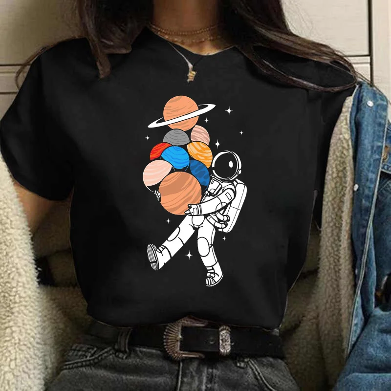 Hot Sales astronaut Printed Female Tshirt Fashion Graphic Printed female T-Shirt Harajuku Kawaii Clothing Women T shirt Tops
Hot Sales astronaut Printed Female Tshirt Fashion Graphic Printed female T-Shirt Harajuku Kawaii Clothing Women T shirt Tops