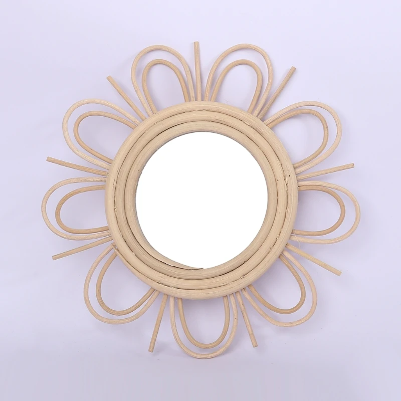 Woven Rattan Dressing Mirror Innovative Art Decoration Makeup Mirrors Bathroom 11UA
Woven Rattan Dressing Mirror Innovative Art Decoration Makeup Mirrors Bathroom 11UA