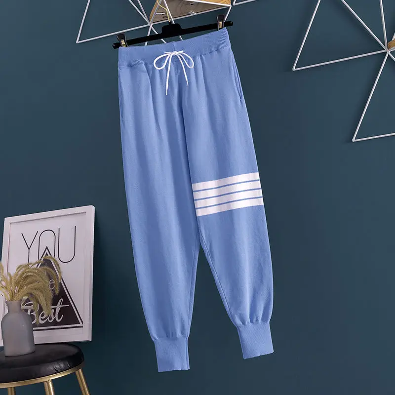 Ice Silk Knitted Pants Children's 2021 New Summer Women's Wear Korean Style Loose Leisure Harlan Pants Nine Minor Pants Thin
Ice Silk Knitted Pants Children's 2021 New Summer Women's Wear Korean Style Loose Leisure Harlan Pants Nine Minor Pants Thin