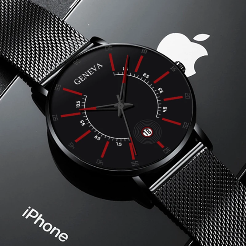 Men Watches 2021 Geneva Luxury Fashion Mens Business Watch Ultra Thin Stainless Steel Mesh Belt Quartz Wrist Watch Reloj Hombre
Men Watches 2021 Geneva Luxury Fashion Mens Business Watch Ultra Thin Stainless Steel Mesh Belt Quartz Wrist Watch Reloj Hombre