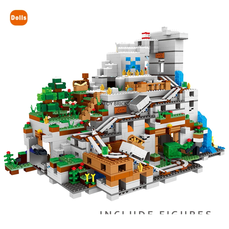 2021 NEW 2688PCS Set Building Blocks Bricks Big The Mountain Cave Sets with Figures Kits Collection Display Assembly Kids Toys
2021 NEW 2688PCS Set Building Blocks Bricks Big The Mountain Cave Sets with Figures Kits Collection Display Assembly Kids Toys