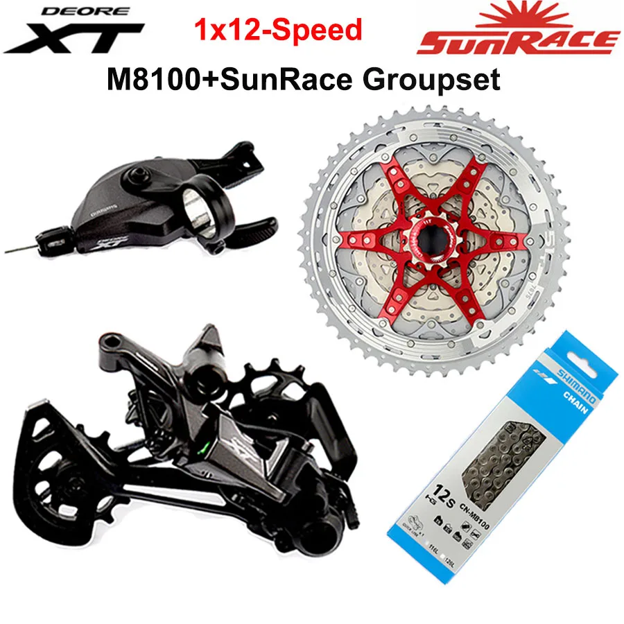 Переключатель передач Shimano DEORE XT M8100, комплект компонентов для горного велосипеда, 1x1 2 скорости, CSMZ901 11-51T 12 s Chain M8100, задний переключатель перед...
Переключатель передач Shimano DEORE XT M8100, комплект компонентов для горного велосипеда, 1x1 2 скорости, CSMZ901 11-51T 12 s Chain M8100, задний переключатель перед...