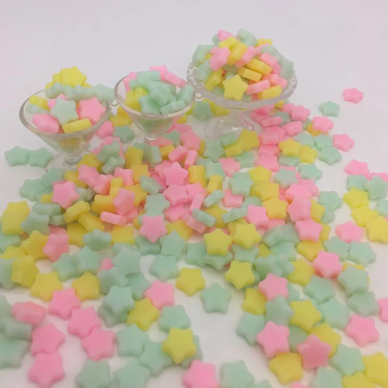 30Pcs Mini Star Shape PVC Flatback Cabochon Scrapbooking Decoration Craft DIY Crystal Mud Filling Material Accessories 8.5mm
30Pcs Mini Star Shape PVC Flatback Cabochon Scrapbooking Decoration Craft DIY Crystal Mud Filling Material Accessories 8.5mm