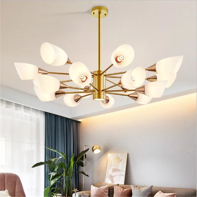 Universal E27 lamp head Nordic living room chandelier post-modern dining light light luxury chandelier creative living room lamp
Universal E27 lamp head Nordic living room chandelier post-modern dining light light luxury chandelier creative living room lamp