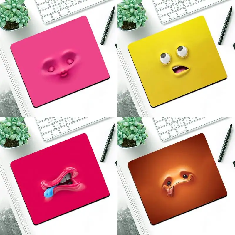 3D funny face Cute Office Mice Gamer Soft Mouse Pad Small Pads Rubber Mouse Mat MousePad Desk Gaming Mousepad Cup Mat
3D funny face Cute Office Mice Gamer Soft Mouse Pad Small Pads Rubber Mouse Mat MousePad Desk Gaming Mousepad Cup Mat