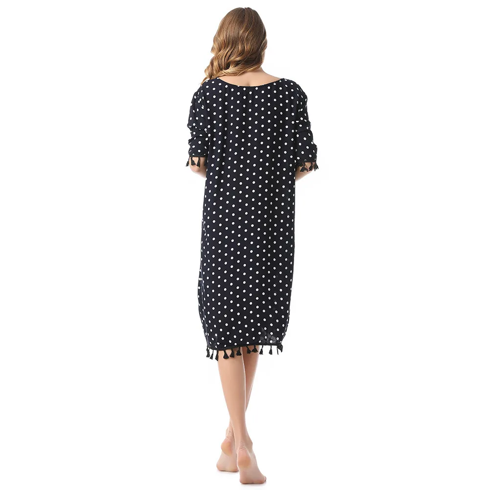 Women Nightgowns Cotton Modal Summer Solid Lace Splice O-neck Short Sleeve Night Dress Underwear Women Nightgown Sleepshirts 
Women Nightgowns Cotton Modal Summer Solid Lace Splice O-neck Short Sleeve Night Dress Underwear Women Nightgown Sleepshirts