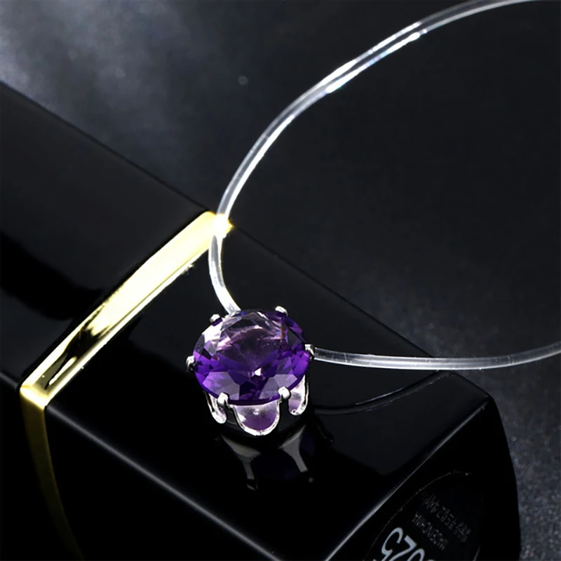 New Mermaid Tear Necklace Meteorite Pendant Transparent Fishing Line Invisible Women's Necklace Jewelry Clavicle Chain Party
New Mermaid Tear Necklace Meteorite Pendant Transparent Fishing Line Invisible Women's Necklace Jewelry Clavicle Chain Party