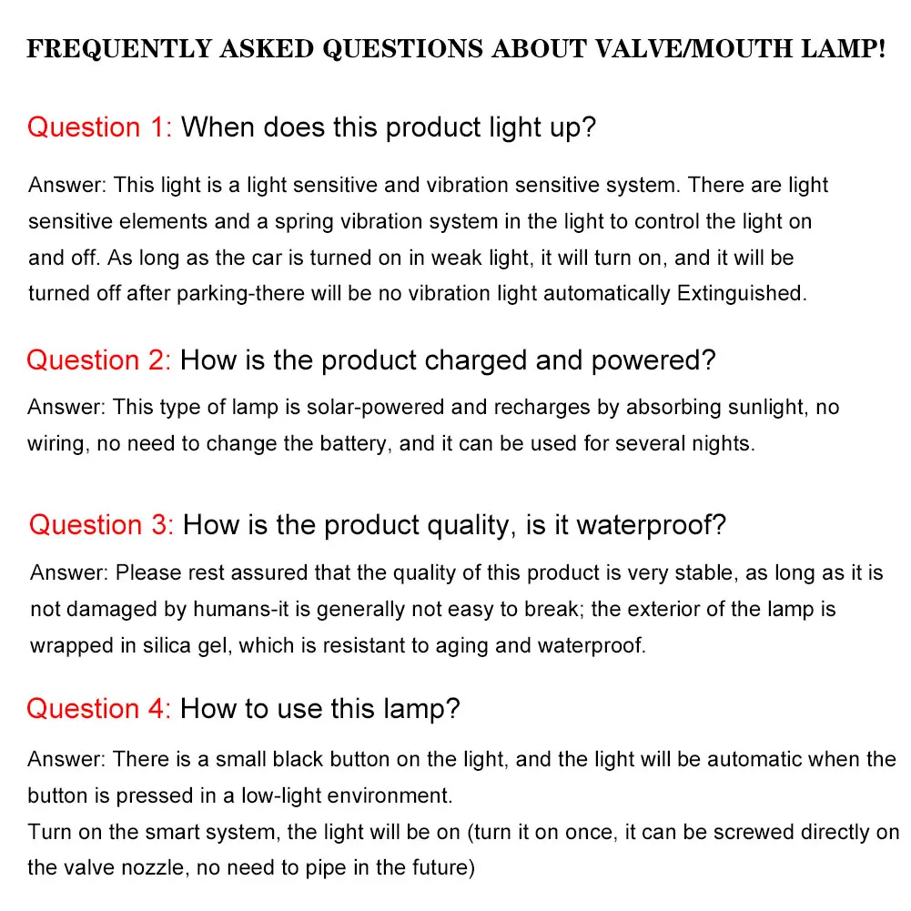 1 Pc Bicycle Tire Light Car Motorcycle Tire Light Valve Light 15 Kinds of Flashing Modes Solar Led Burst Flashing
1 Pc Bicycle Tire Light Car Motorcycle Tire Light Valve Light 15 Kinds of Flashing Modes Solar Led Burst Flashing