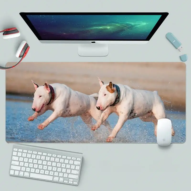 bullterrier bull terrier dog Locking Edge Mouse Pad Game Rubber Gaming Mousepad XL Large Keyboard PC Desk Mat Takuo Mouse mat
bullterrier bull terrier dog Locking Edge Mouse Pad Game Rubber Gaming Mousepad XL Large Keyboard PC Desk Mat Takuo Mouse mat