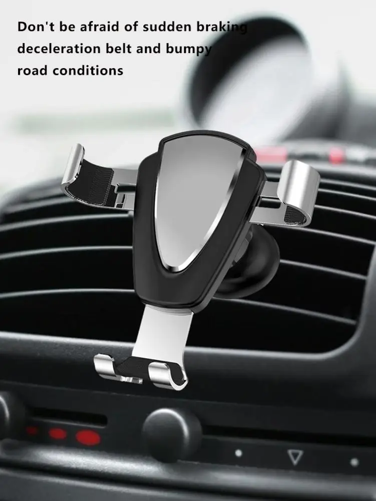 Auto Lock Stable Car Phone Holder Air Vent Clip Mount Universal Gravity Mobile Phone Stand Cradle For iPhone Samsung Xiaomi LG
Auto Lock Stable Car Phone Holder Air Vent Clip Mount Universal Gravity Mobile Phone Stand Cradle For iPhone Samsung Xiaomi LG