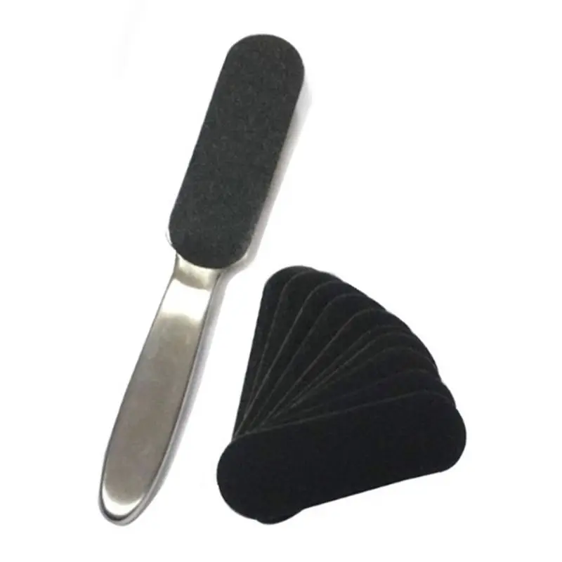21.3cmx3.4cm Pedicure Callus Remover Stainless Steel Foot Rasp File 10 Double-Sided Replacement Grits Pad Easy Heel Scrubber
21.3cmx3.4cm Pedicure Callus Remover Stainless Steel Foot Rasp File 10 Double-Sided Replacement Grits Pad Easy Heel Scrubber