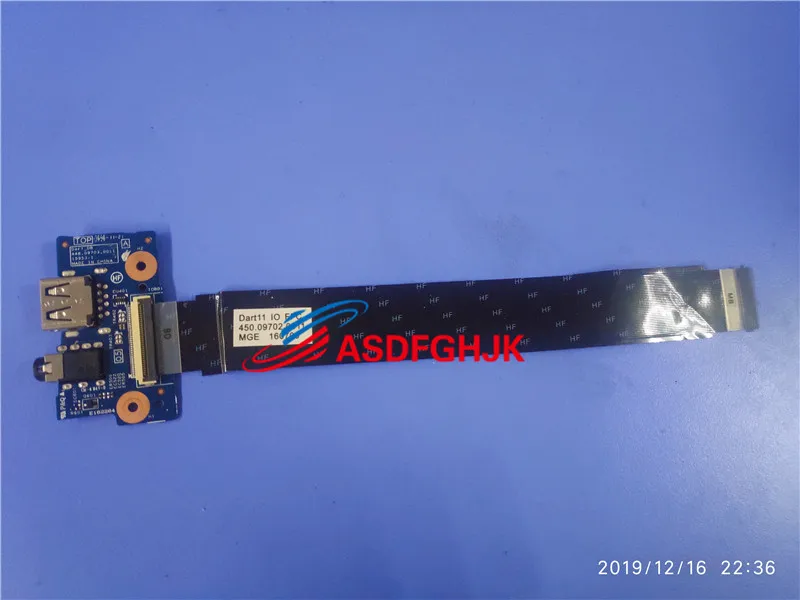 Используется для HP Chromebook 11-v Audio Jack USB плата с кабелем 100% идеальная работа - купить