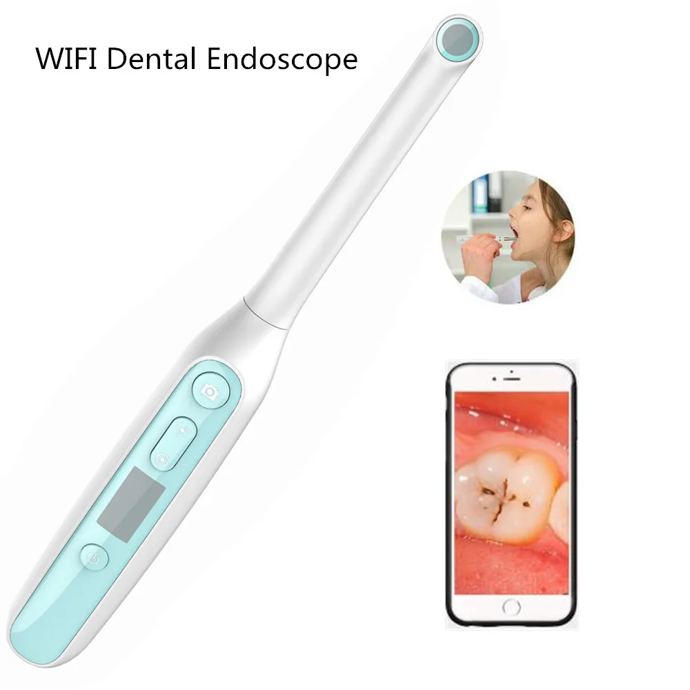 Wireless Wifi Oral Endoscope 8 Adjustable LED Illumination Camera HD Video for ios Android Dental Endoscopy
Wireless Wifi Oral Endoscope 8 Adjustable LED Illumination Camera HD Video for ios Android Dental Endoscopy