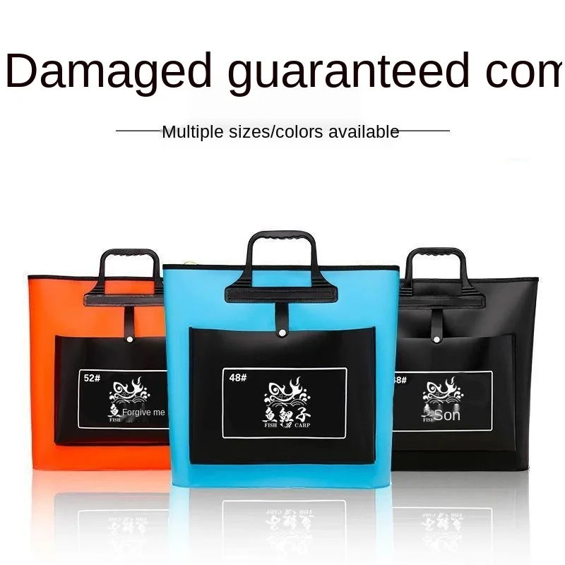 Fish protective bag handbag fish protective bag thickened EVA waterproof folding fishing bag fishing tackle bag
Fish protective bag handbag fish protective bag thickened EVA waterproof folding fishing bag fishing tackle bag