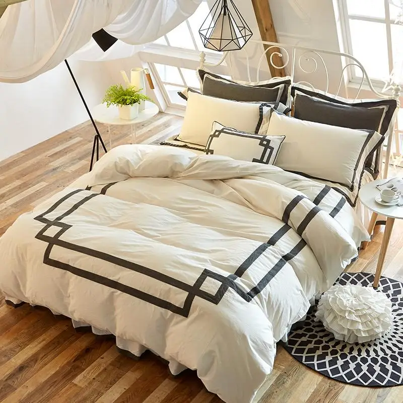 Washed Cotton artistic conception Bedding Set soft 3/4/6/7Pcs Duvet cover set Bedskirt Pillowcases Twin Queen King size
Washed Cotton artistic conception Bedding Set soft 3/4/6/7Pcs Duvet cover set Bedskirt Pillowcases Twin Queen King size