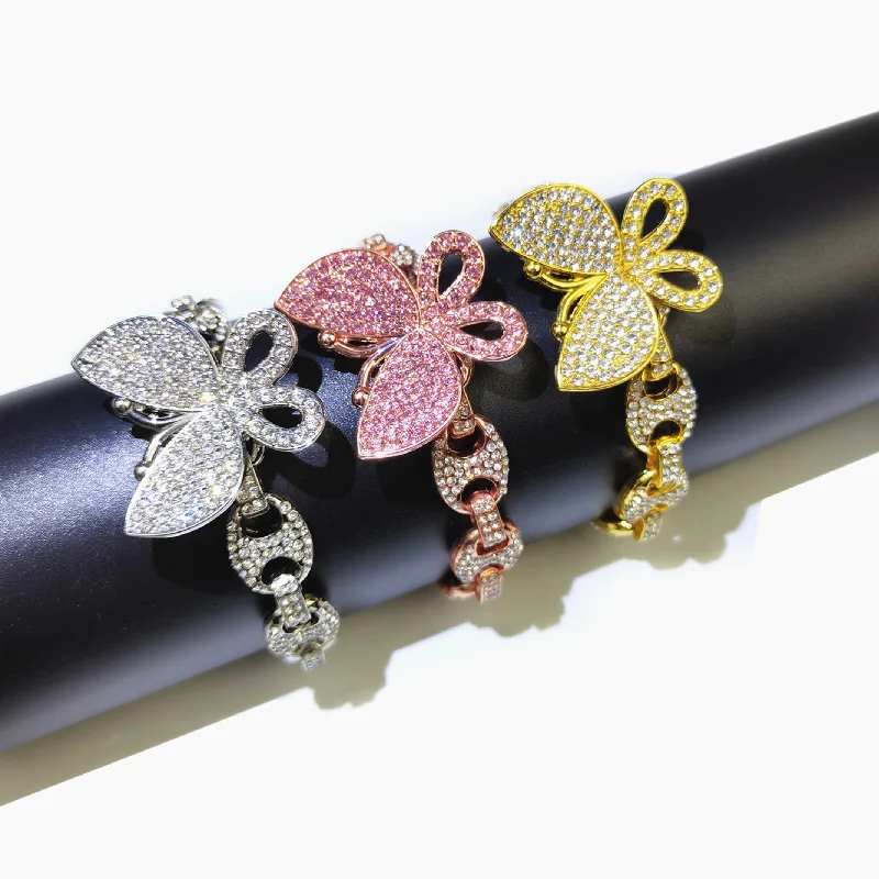 European and American cross-border hip-hop butterfly fashion trendy wild clavicle necklace
European and American cross-border hip-hop butterfly fashion trendy wild clavicle necklace