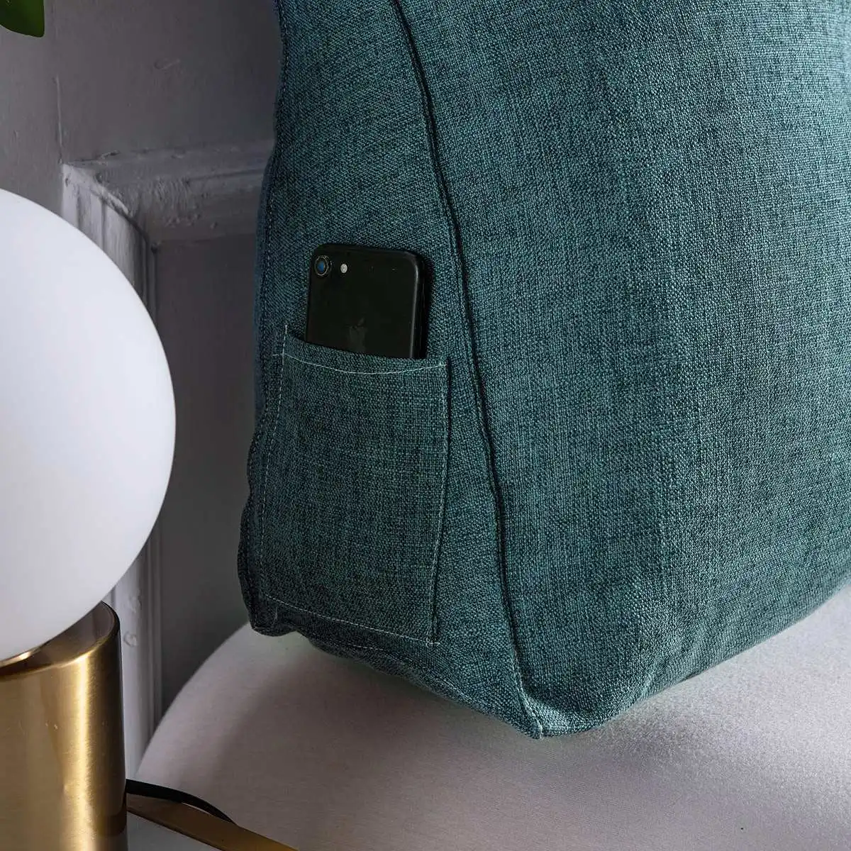 180*23*50cm Long Triangular Rectangle Bed Head Big Long Linen Soft Cushion Backrest Lumbar Support Bolster Pillow For Home Bed
180*23*50cm Long Triangular Rectangle Bed Head Big Long Linen Soft Cushion Backrest Lumbar Support Bolster Pillow For Home Bed