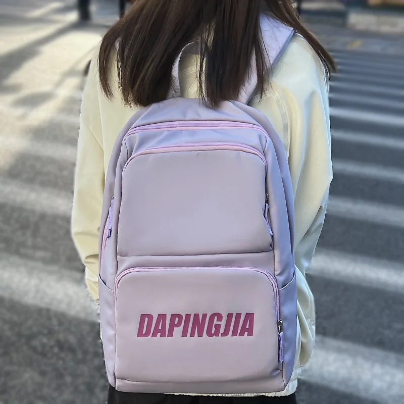 Lady Nylon New College Backpack Fashion Kawaii Female Laptop Backpack Girl Cute Travel Student Bag Trendy Cool Women School Bags
Lady Nylon New College Backpack Fashion Kawaii Female Laptop Backpack Girl Cute Travel Student Bag Trendy Cool Women School Bags