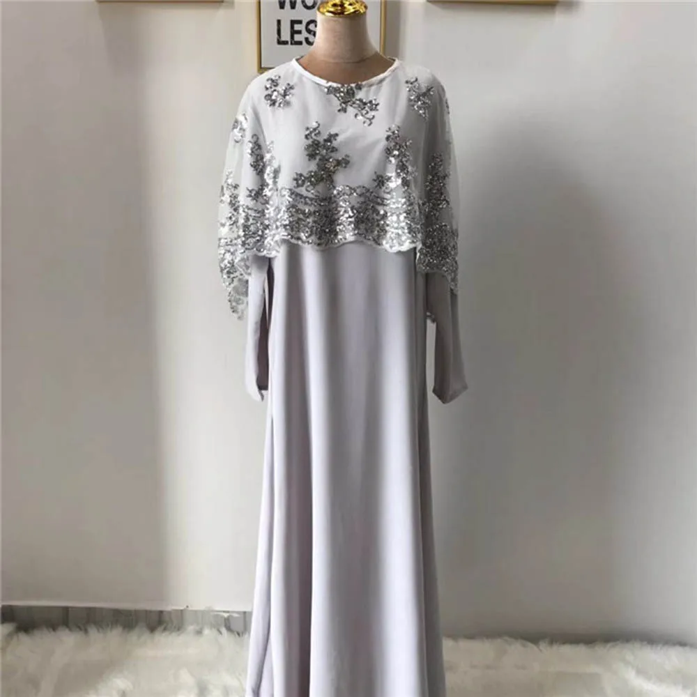 2pcs Muslim Women Long Sleeve Abaya Dress Embroidery Sequin Cape Kaftan Jilbab Islamic Casual Loose Prayer Robes Gown Clothing
2pcs Muslim Women Long Sleeve Abaya Dress Embroidery Sequin Cape Kaftan Jilbab Islamic Casual Loose Prayer Robes Gown Clothing