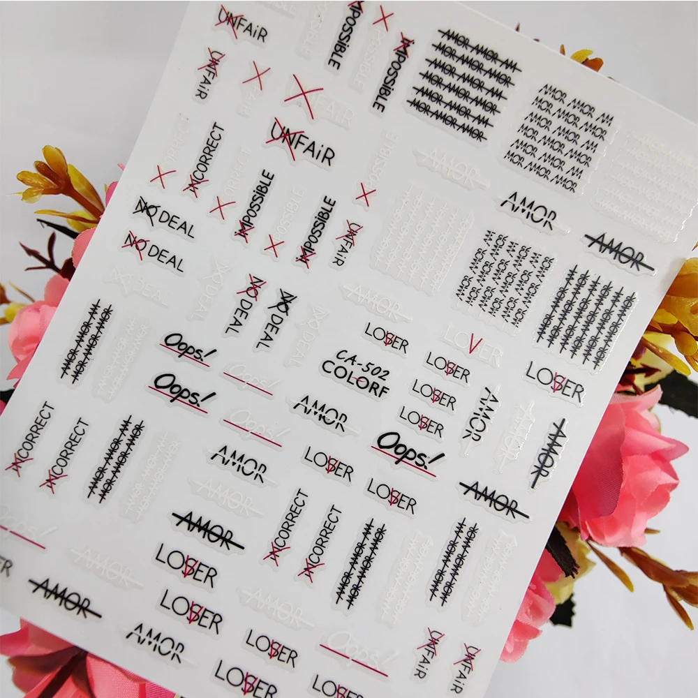 Клейкие наклейки с буквами на английском языке для дизайна ногтей, самоклеящиеся декоративные Слайдеры для дизайна ногтей, фольгированные ...
Клейкие наклейки с буквами на английском языке для дизайна ногтей, самоклеящиеся декоративные Слайдеры для дизайна ногтей, фольгированные ...