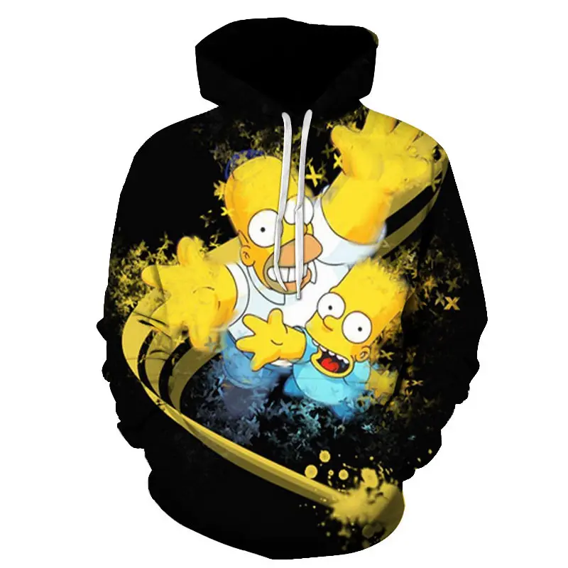 Autumn 3d Printed Cartoon Men's Hoodie Homer Simpson And His Son Anime Children's Cute Thin Sweatshirt Hoodie
Autumn 3d Printed Cartoon Men's Hoodie Homer Simpson And His Son Anime Children's Cute Thin Sweatshirt Hoodie