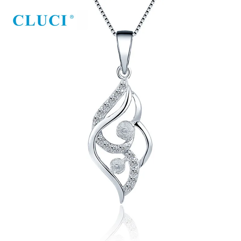 CLUCI Women Leave Pearl Pendant Setting CZ 925 Sterling Silver Charm Fit 4-5mm Bread Shape DIY Necklace Jewelry Making SP435SB
CLUCI Women Leave Pearl Pendant Setting CZ 925 Sterling Silver Charm Fit 4-5mm Bread Shape DIY Necklace Jewelry Making SP435SB