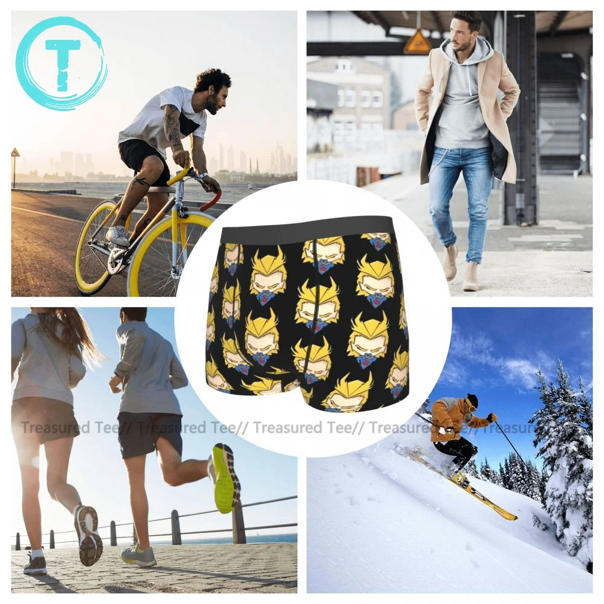 All Might Underwear Stretch Hot Design Trunk Polyester Sublimation Boys Boxer Brief
All Might Underwear Stretch Hot Design Trunk Polyester Sublimation Boys Boxer Brief