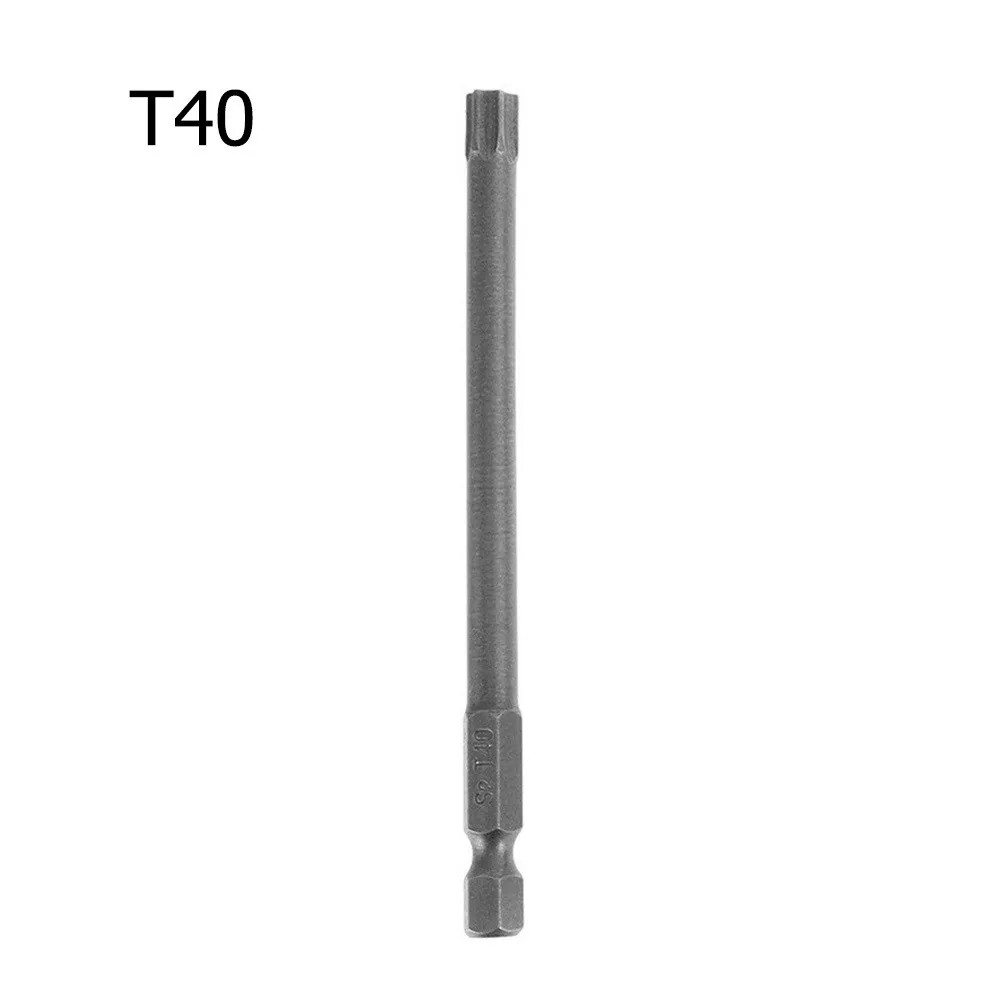 1PCS Magnetic Screwdriver Bit Hand Tools 100mm Long T8 T10 T15 T20 T25 T27 T30 T40 Screwdriver Nutdrivers
1PCS Magnetic Screwdriver Bit Hand Tools 100mm Long T8 T10 T15 T20 T25 T27 T30 T40 Screwdriver Nutdrivers