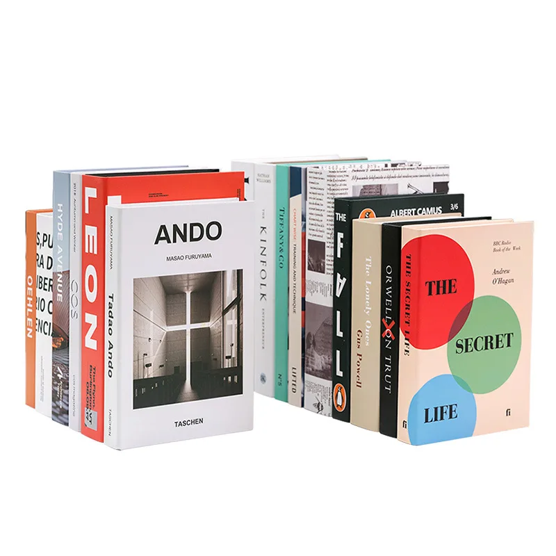 Fake Books Home Decorative Books Simulation Book Model Living Room Cabinet Simulation Book Accessories Decoration Study Prop
Fake Books Home Decorative Books Simulation Book Model Living Room Cabinet Simulation Book Accessories Decoration Study Prop