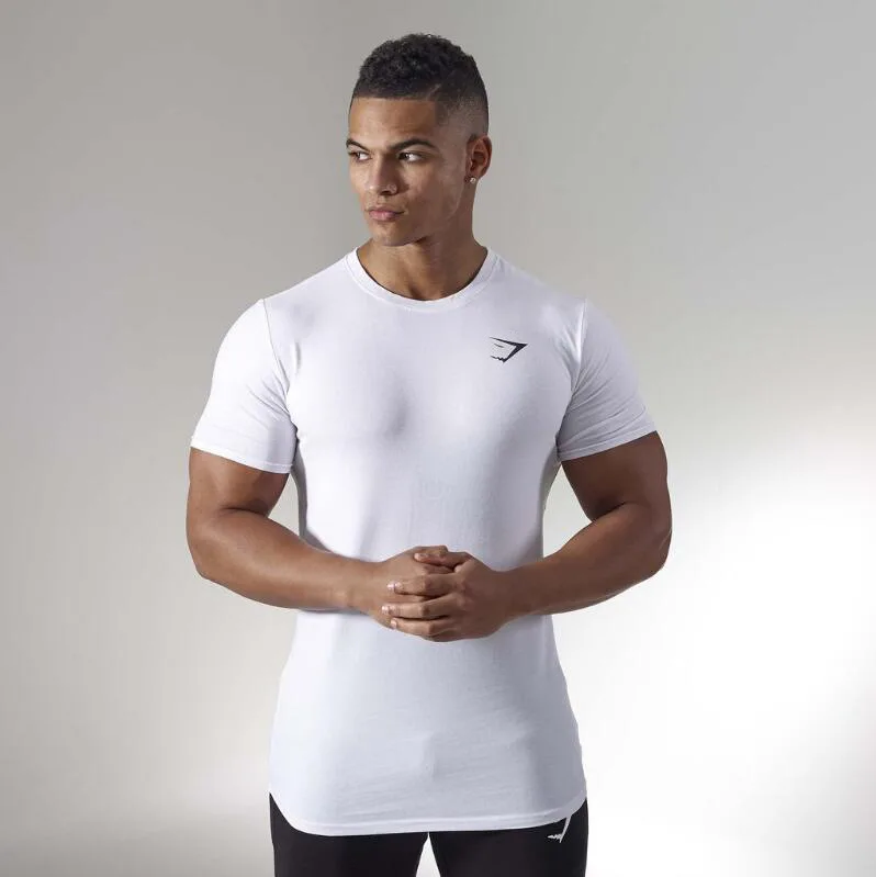 Men Breathable Cotton T-shirt Compression Fitness Sports Casual Short-sleeved Quick Dry Summer Running Training Workout T-shirt
Men Breathable Cotton T-shirt Compression Fitness Sports Casual Short-sleeved Quick Dry Summer Running Training Workout T-shirt