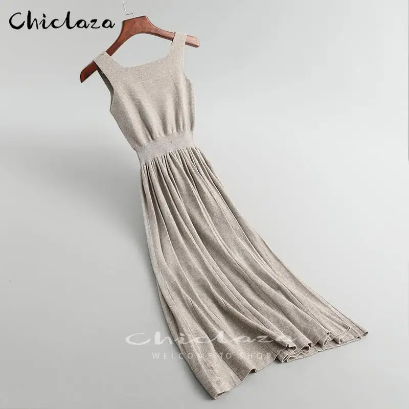 2021 New Autumn Knitted Maxi Dress Women Winter Sexy Sleevess A-Line Long Dresses
2021 New Autumn Knitted Maxi Dress Women Winter Sexy Sleevess A-Line Long Dresses