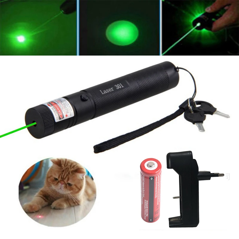High-power green laser sight 301 green dot laser sky pointing funny cat toy with 18650 battery charger combination laser pointer
High-power green laser sight 301 green dot laser sky pointing funny cat toy with 18650 battery charger combination laser pointer