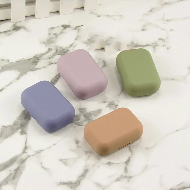 New Frosted Mini Contact Lens Case With Mirror Fashion Eyes Contact Lens Container Box Girl Colored Contact Lenses Holder Box
New Frosted Mini Contact Lens Case With Mirror Fashion Eyes Contact Lens Container Box Girl Colored Contact Lenses Holder Box