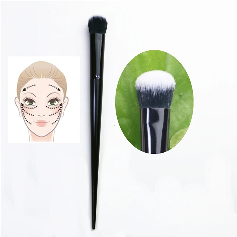 Nose shadow Make up brush Concealer Brush #35 - Slanted Shape to Contour Concealer Shadow Corrector Brushes - Beauty Makeup Tool
Nose shadow Make up brush Concealer Brush #35 - Slanted Shape to Contour Concealer Shadow Corrector Brushes - Beauty Makeup Tool