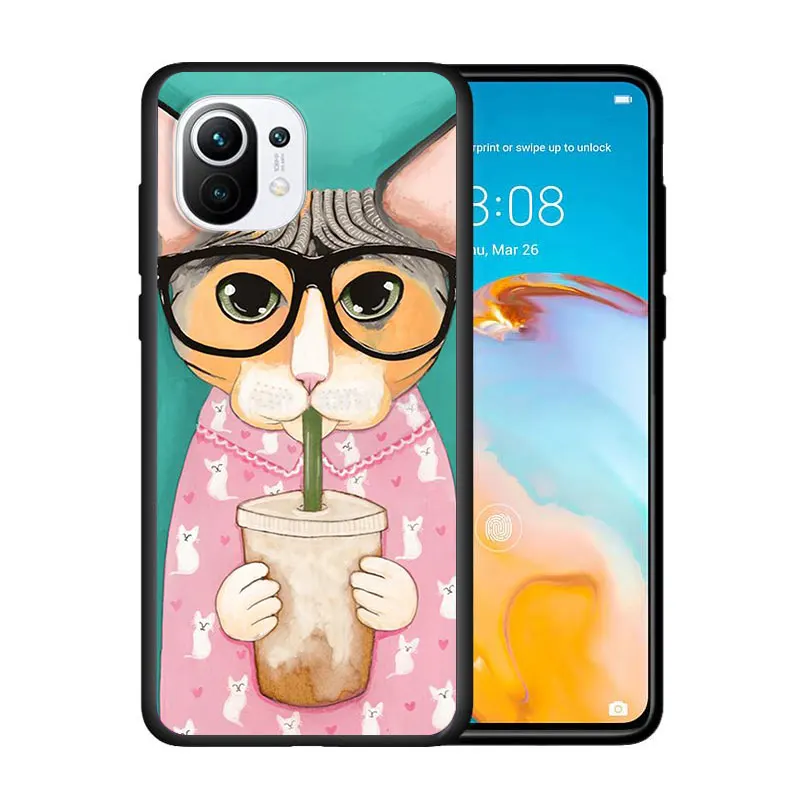 Cute Coffee Cat for Xiaomi Mi 11 10T Note 10 Ultra 5G 9 9T SE 8 A3 A2 A1 6X Pro Play F1 Lite 5G Black Phone Case
Cute Coffee Cat for Xiaomi Mi 11 10T Note 10 Ultra 5G 9 9T SE 8 A3 A2 A1 6X Pro Play F1 Lite 5G Black Phone Case