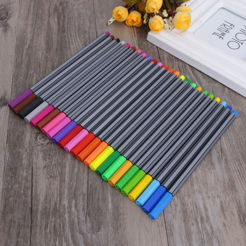 0.4mm 24 Colors Fineliner Needle Tip Marker Water Based Ink Pen Art Painting Set R66C
0.4mm 24 Colors Fineliner Needle Tip Marker Water Based Ink Pen Art Painting Set R66C