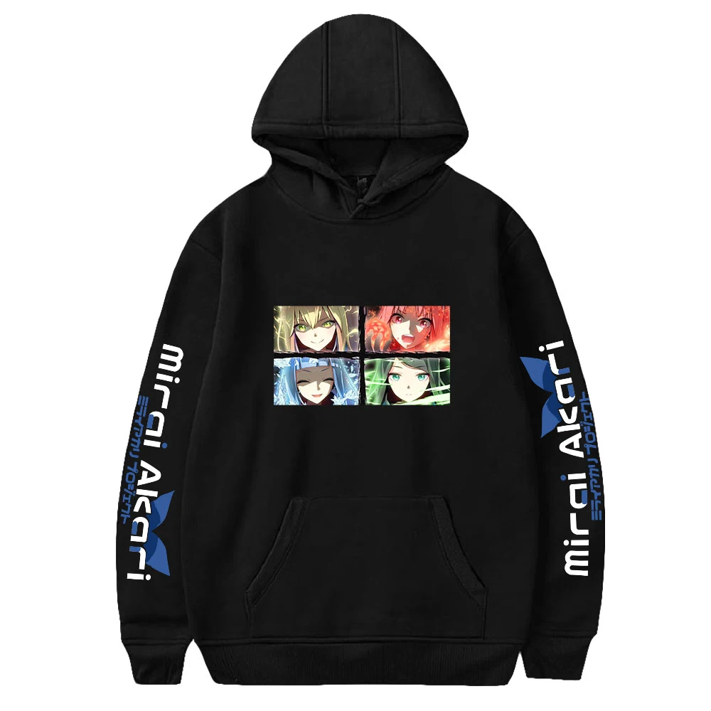 Mirai Akari Hoodies Sweatshirt Casual Streetwear Adult Kids Harajuku Printed Logo Pullovers
Mirai Akari Hoodies Sweatshirt Casual Streetwear Adult Kids Harajuku Printed Logo Pullovers