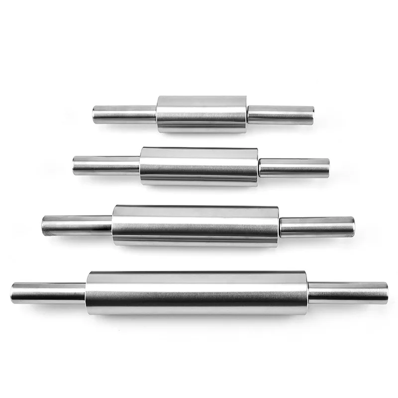 Stainless Steel Rolling Pin Flour Stick Baking Kitchen Tool Household Bake Cake Pastry Pizza Rolling Pin Hand Dough Roller Tools
Stainless Steel Rolling Pin Flour Stick Baking Kitchen Tool Household Bake Cake Pastry Pizza Rolling Pin Hand Dough Roller Tools