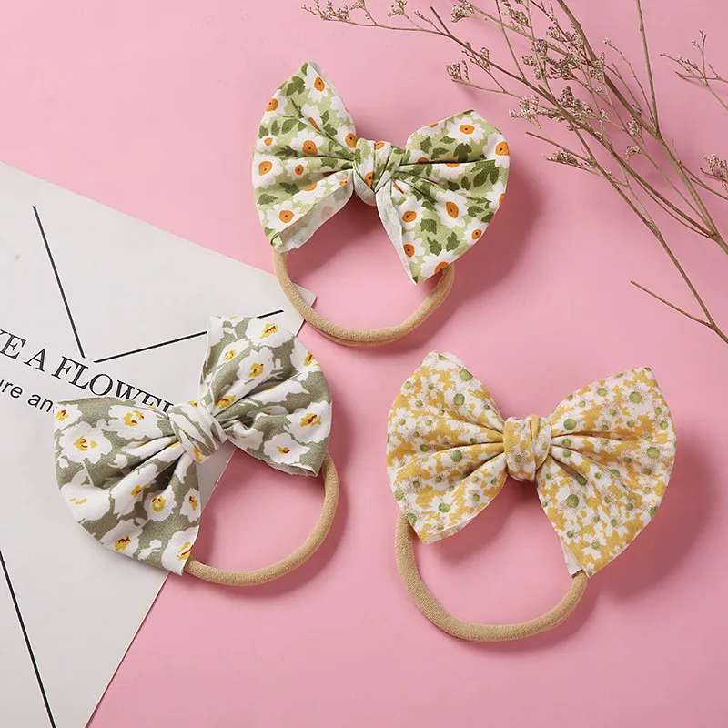 Girls Bows Cotton Headband Printed Baby FloralHairband Stretchy Head Band Summer Traceless Scrunchies Children Hair Accessories
Girls Bows Cotton Headband Printed Baby FloralHairband Stretchy Head Band Summer Traceless Scrunchies Children Hair Accessories