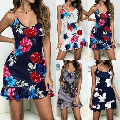 Summer New Sexy Womens Sleeveless Floral Dress V Neck Vestido 2019 Bodycon Evening Party Clubwear Short Mini Dress Fashion
Summer New Sexy Womens Sleeveless Floral Dress V Neck Vestido 2019 Bodycon Evening Party Clubwear Short Mini Dress Fashion