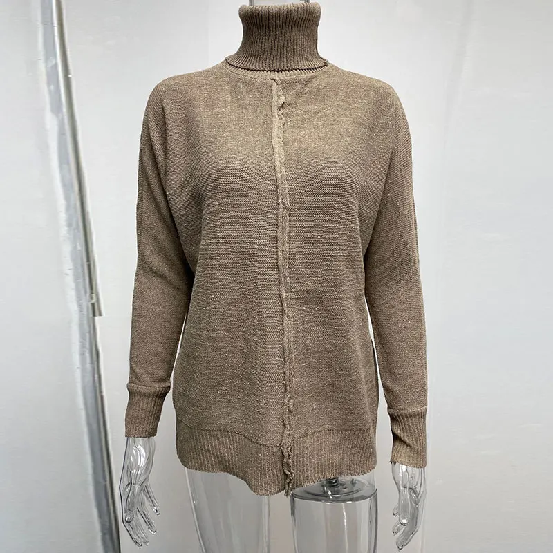 2021Winter Women's Clothing New High-Neck Solid Color Loose Commuter Knit Sweater Plus Size Fashion Sweater Ladies Coat 
2021Winter Women's Clothing New High-Neck Solid Color Loose Commuter Knit Sweater Plus Size Fashion Sweater Ladies Coat