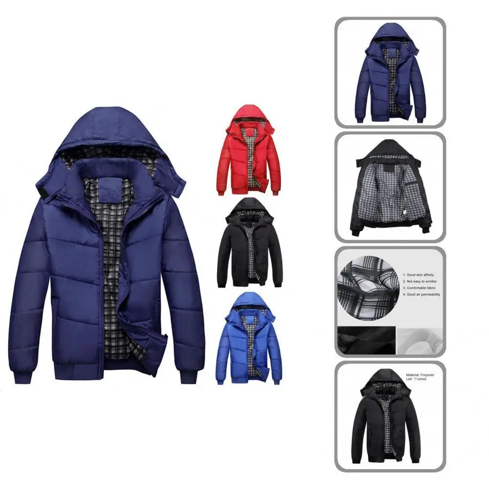 Male Down Coat Solid Color Hooded Warm All Match Male Jacket Men Down Coat for Daily Wear
Male Down Coat Solid Color Hooded Warm All Match Male Jacket Men Down Coat for Daily Wear